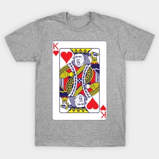 Trump King of Heart Card T-shirt T-Shirt